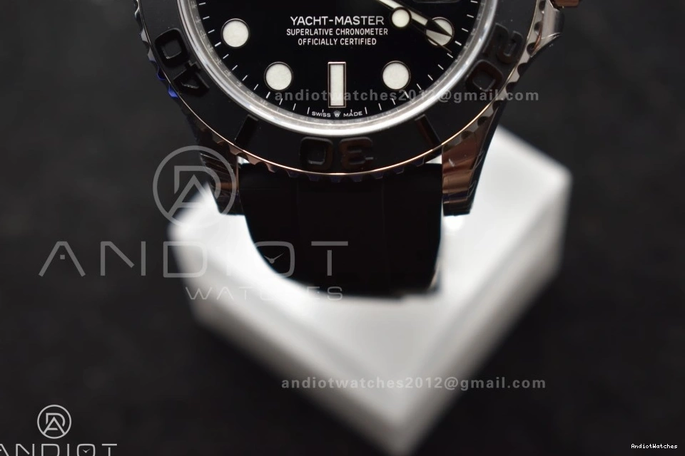 WaterResistant VSF 3D Bezel 42mm 226659 Oyster Black Ceramic 1213 flex Weight) on Edition 1:1 V3 Best Strap VS3235 Yacht-Master (Gain 0812